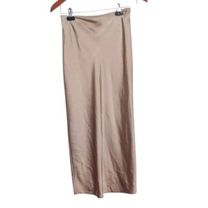 Old Navy Tan Midi Skirt